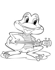 Illustration frog