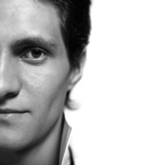 Fototapeta premium Fashion portrait of young attractive men