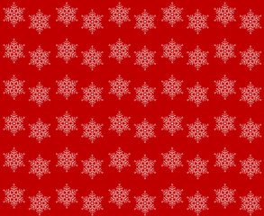Illustration of abstract snowflakes pattern, texture, wallpaper