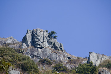 Fototapeta premium Bergwanderung