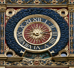 Cadran du Gros-Horloge de Rouen