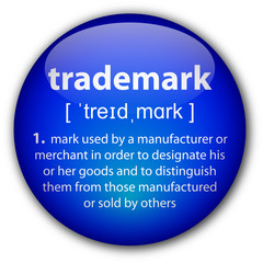 "Trademark" definition button