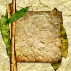 decorative bamboo paper