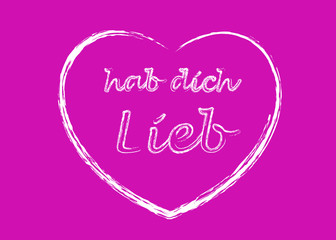 hab dich lieb