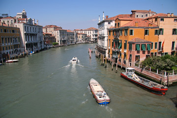 Fototapeta na wymiar Le grand canal de Venise