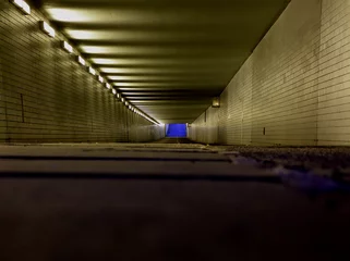 Cercles muraux Tunnel Tunnelröhre