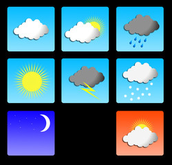 Weather icons