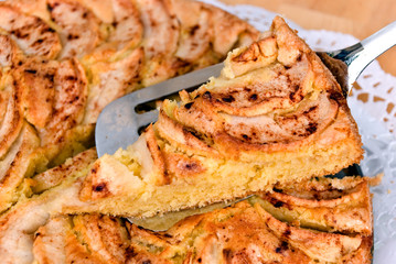 Apfelkuchen-Torte