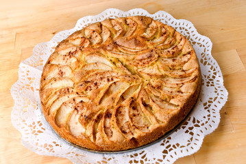Apfelkuchen-Torte