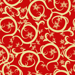 Floral seamless pattern