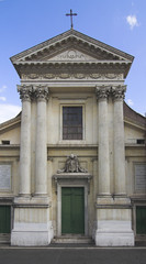 Fototapeta premium church San Rocco at Rome