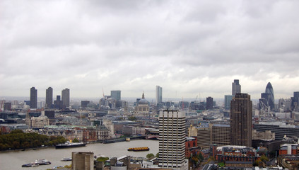Fototapeta premium View of london skyline