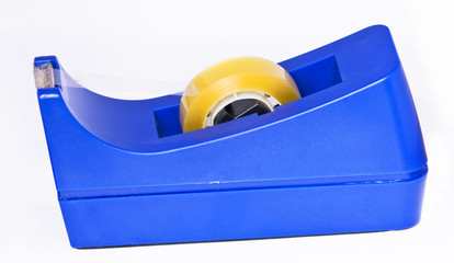 Adhesive tape with dispenser