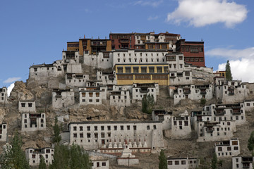 Fototapeta na wymiar Thikse Buddhist Monastery in Ladakh, India