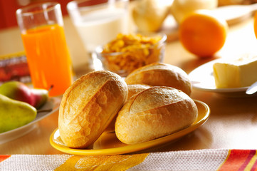 Fresh bread for breakfast - 10227190
