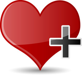 Obraz premium Heart Plus