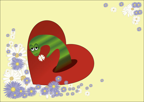 worm in heart