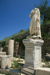 Obraz premium Ancient statue in Ephesus,Turkey