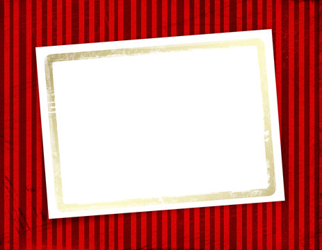 Frame for invitations. Abstract striped background.