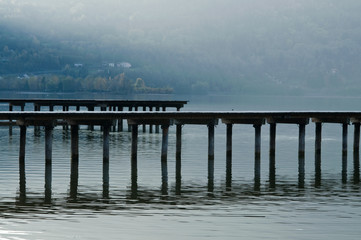 Pontile legno