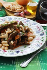 Agnello con fagioli - Secondi di carne - Ricette di Toscana