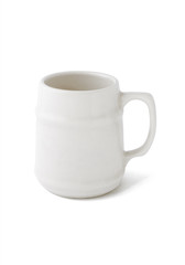 Coffee mug on white background