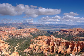 Fototapeta na wymiar Bryce Canyon - Panorama