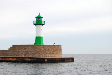 Leuchtturm im Sassnitzer Hafen
