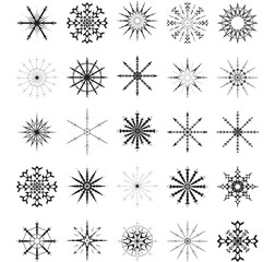 Snowflake big set