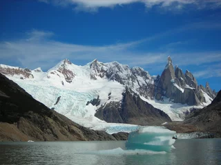 Wall murals Cerro Torre glacier