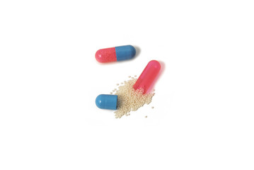 Medicine - capsula e capsula aperta - pallini