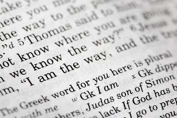 Popular New Testament passage John 14:6