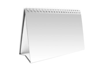 Blank Desk Calendar with Copy Space