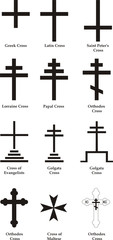 Christian crosses - 10245793