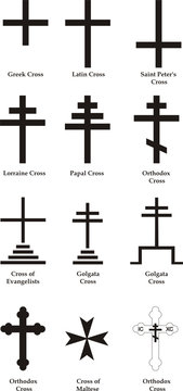 Christian crosses