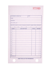 Sales Receipt