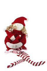 hand made christmas fairy doll