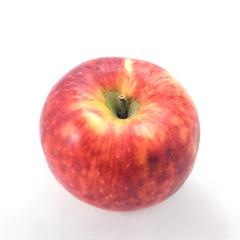 Red apple, clipping path