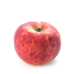 Red apple, clipping path