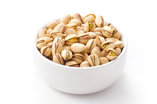 Pistachios In The Bowl, Clipping Path