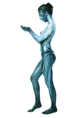 Obraz premium Bodypainting project: art, fashion, beauty