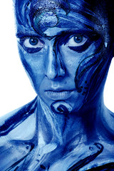 Bodypainting project: art, fashion, beauty