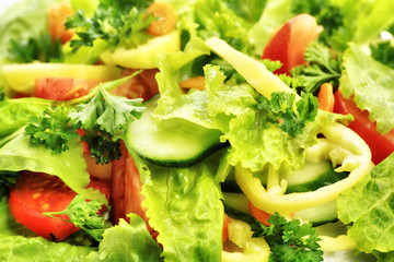 Fresh Vegetables, Fruits and other foodstuffs. Shot in a studio.