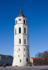 Fototapeta na wymiar Wieża Wilno Litwa