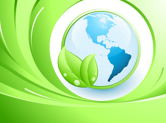 Concept planète nature