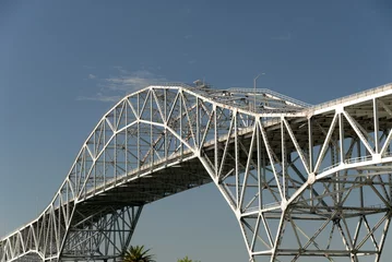 Fotobehang Harbor Bridge in Corpus Christi, Texas USA © philipus