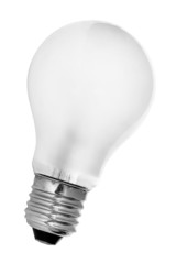 Light bulb with clipping path for easy extraction.