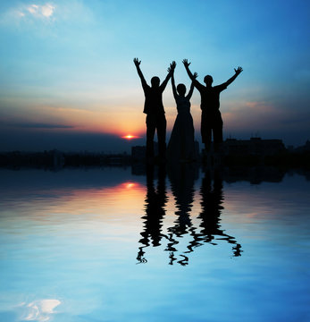 FRiends silhouette