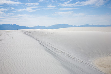 Fototapeta na wymiar White Sands National Monument