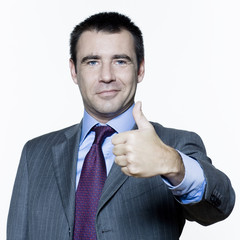 thumb up business man